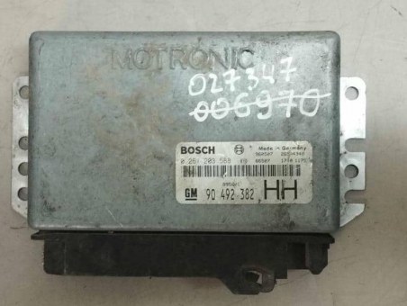 Блок управления двигателем Opel  0261203588, GM90492382, 26SA4340 Opel  0261203588, GM90492382, 26SA4340