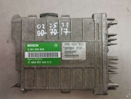 Блок управления двигателем Volkswagen  0261200858, 200858011, 8A0907404CC Volkswagen  0261200858, 200858011, 8A0907404CC
