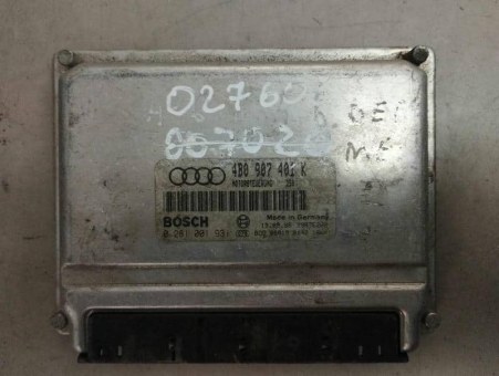 Блок управления двигателем Audi  4B0907401K, 0281001931 Audi  4B0907401K, 0281001931