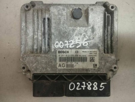 Блок управления двигателем Opel  0281012533, 55197152, AG55197152, 1039S13481 Opel  0281012533, 55197152, AG55197152, 1039S13481