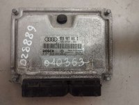 Блок управления двигателем Audi  8E0907401D, 0281010823 Audi  8E0907401D, 0281010823