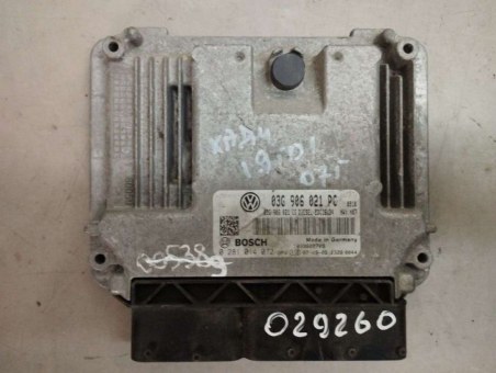 Блок управления двигателем Volkswagen  03G906021PC, 0281014072, EDC16U34 Volkswagen  03G906021PC, 0281014072, EDC16U34