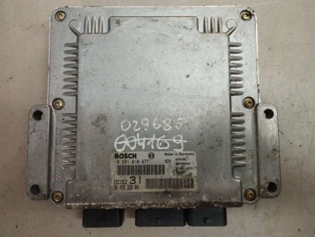 Блок управления двигателем Peugeot  0281010877, 9645532880, EDC15C2 Peugeot  0281010877, 9645532880, EDC15C2
