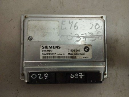 Блок управления двигателем BMW  7506307, 5WK90007 BMW  7506307, 5WK90007