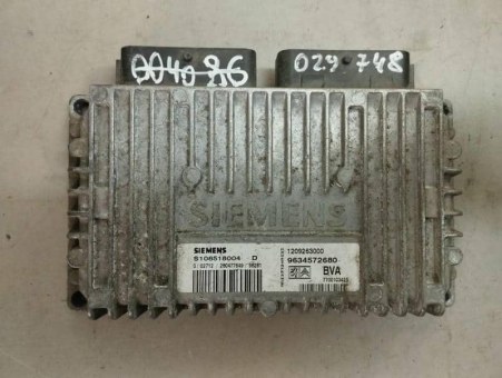 Блок управления двигателем Citroen  S108518004D, 9634572680, 1209263000 Citroen  S108518004D, 9634572680, 1209263000
