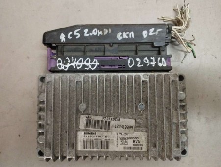 Блок управления АКПП Citroen  9647433580, S118047507E Citroen  9647433580, S118047507E