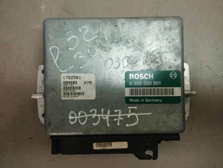 Блок управления двигателем BMW  0205000001, 1722581 BMW  0205000001, 1722581