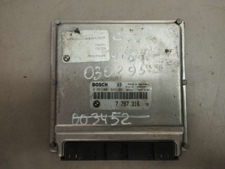 Блок управления двигателем BMW  0281001843, 7787316 BMW  0281001843, 7787316