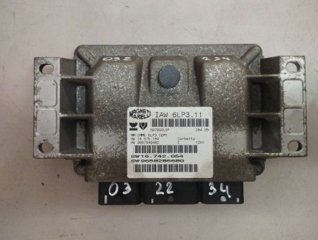 Блок управления двигателем Peugeot  9658286680, 16742054, IAW6LP311, 16575184, 5B7BGSL9F Peugeot  9658286680, 16742054, IAW6LP311, 16575184, 5B7BGSL9F