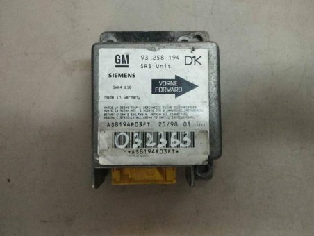 Блок AirBag Opel  93258194, 5WK4216, 93258194DK Opel  93258194, 5WK4216, 93258194DK