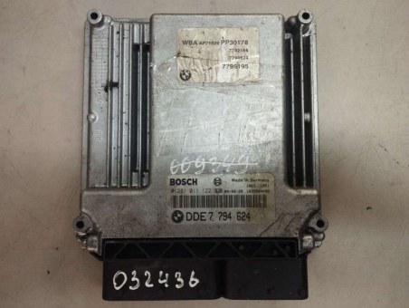 Блок управления двигателем BMW  0281011122, DDE7794624 BMW  0281011122, DDE7794624