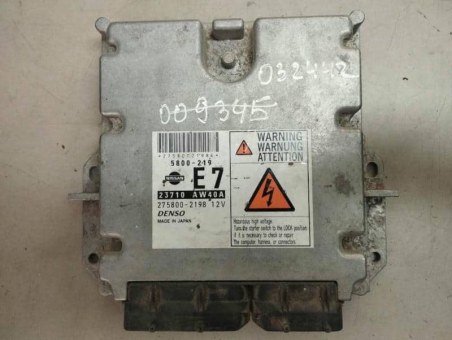 Блок управления двигателем Nissan  23710AW40A, 2758002198 Nissan  23710AW40A, 2758002198