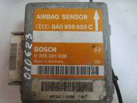 ЭБУ Электронный блок управления Airbag SRS Bosch 0 285 001 038 0285001038 8A0959655C 8A0959655 C 8A0 959 655 C Audi A4 B5 Ауди А4 Б5 год 1994 1995 1996 1997 1998 1999  (010623)