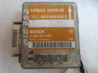 ЭБУ Электронный блок управления Airbag SRS Bosch 0 285 001 038 0285001038 8A0959655C 8A0959655 C 8A0 959 655 C Audi A4 B5 Ауди А4 Б5 год 1994 1995 1996 1997 1998 1999 (010782)