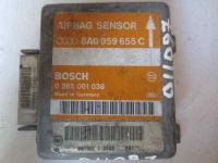 ЭБУ Электронный блок управления Airbag SRS Bosch 0 285 001 038 0285001038 8A0959655C 8A0959655 C 8A0 959 655 C Audi A4 B5 Ауди А4 Б5 год 1994 1995 1996 1997 1998 1999 (011097)