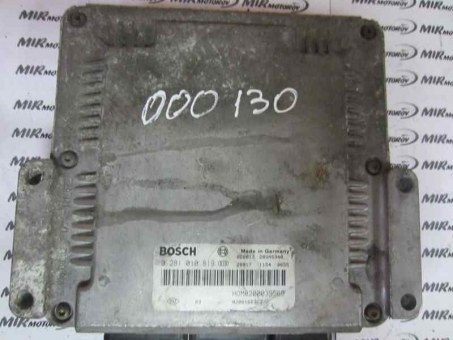 БЛОК УПРАВЛЕНИЯ ДВИГАТЕЛЕМ BOSCH 0281010819 Renault Megane  Renault Megane Scenic 1.9 dCi  РЕНО МЕГАН РЕНО МЕГАН СЦЕНИК 1,9 ДЦИ ТУРБОДИЗЕЛЬ ГОД 2001 2002 2003 2004 2005 2006 2007 2008 (000130)